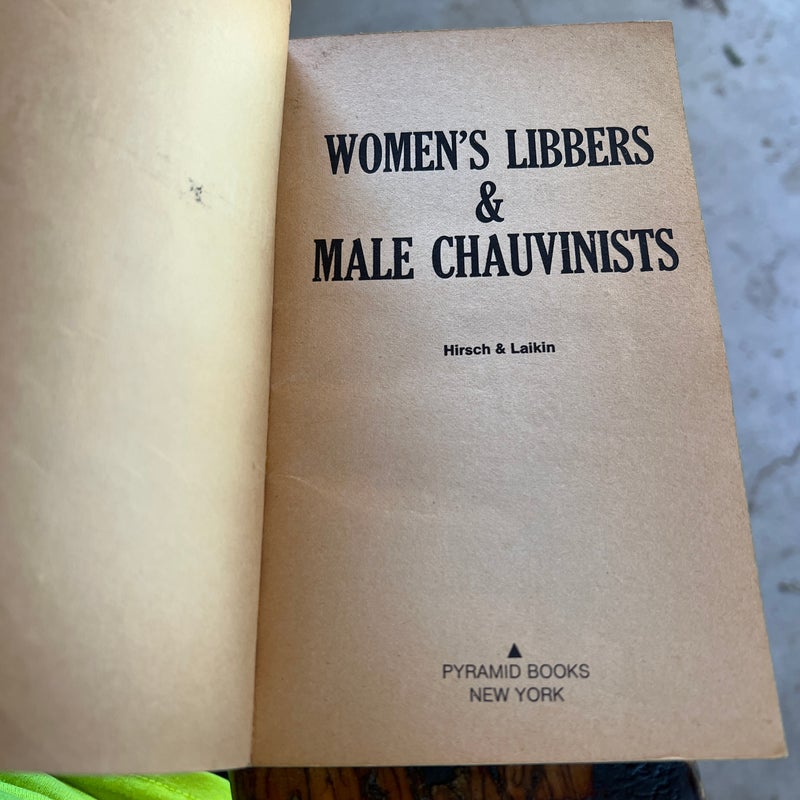 Vintage 1977 Women’s Libbers & Male Chauvinists Joke Book