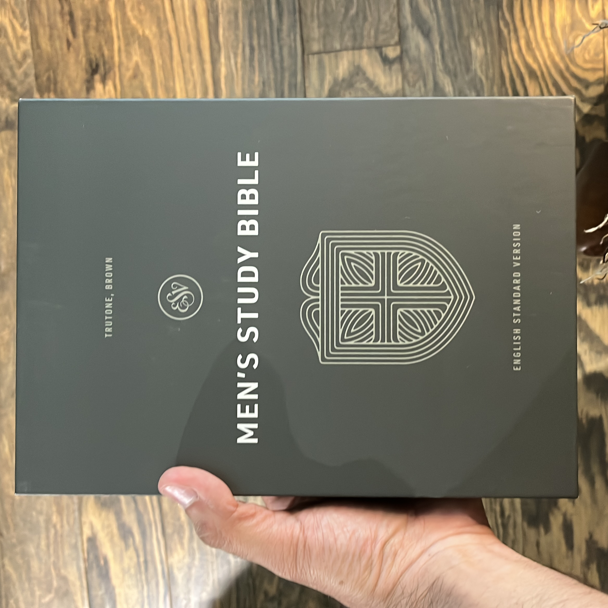 ESV Men's Study Bible (TruTone, Brown)