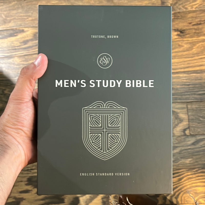 ESV Men's Study Bible (TruTone, Brown)