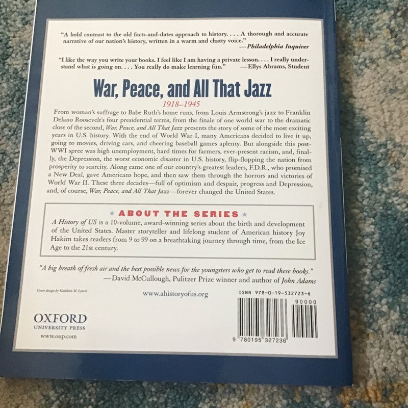 A History of US: War, Peace, and All That Jazz