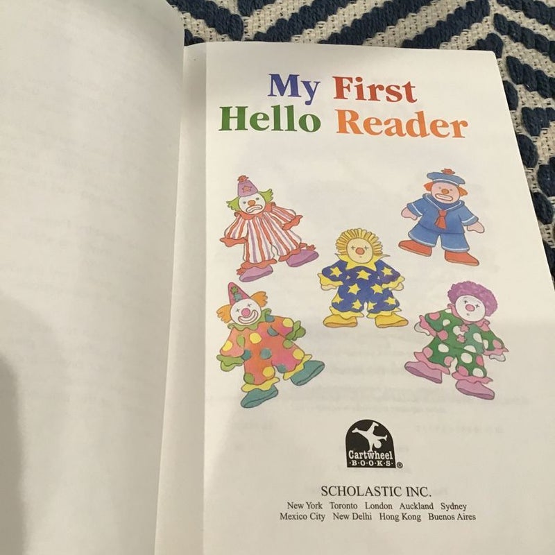 My First Hello Reader