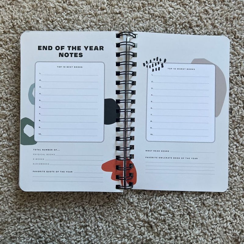 Owlcrate Reading Planner