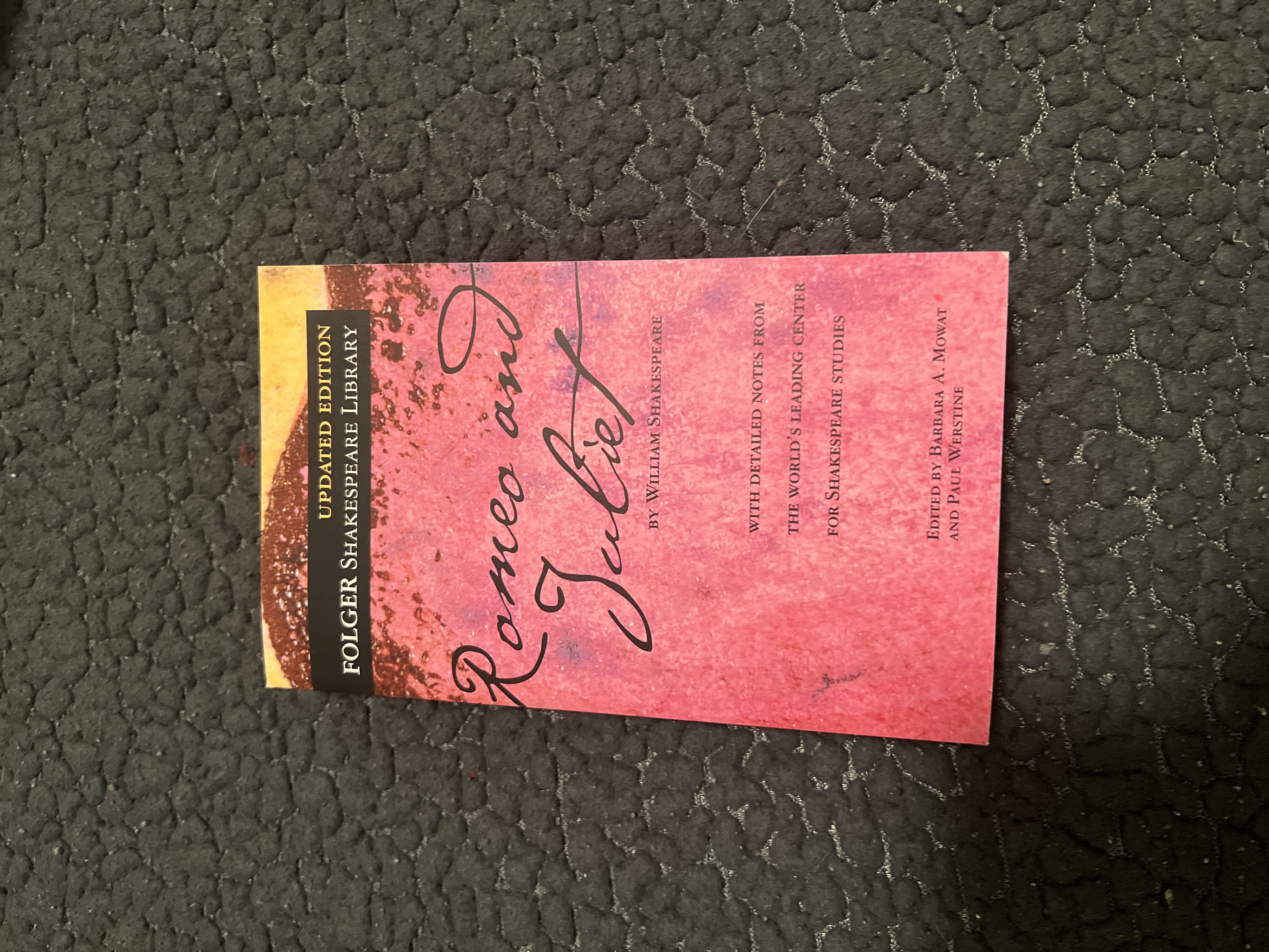 Romeo and Juliet book cover