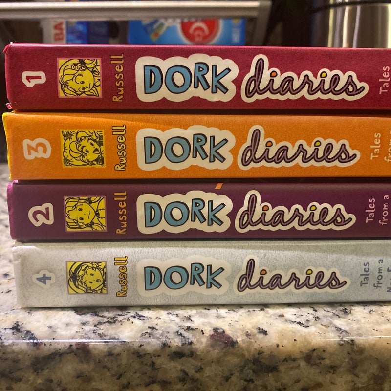 Dork Diaries 1 -2 -3 -4