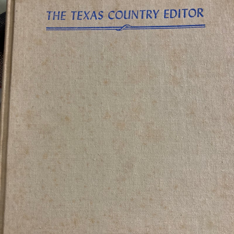 The Texas Country Editor