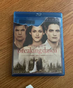 The Twilight Saga: Breaking Dawn part 1 [blu-ray disc]