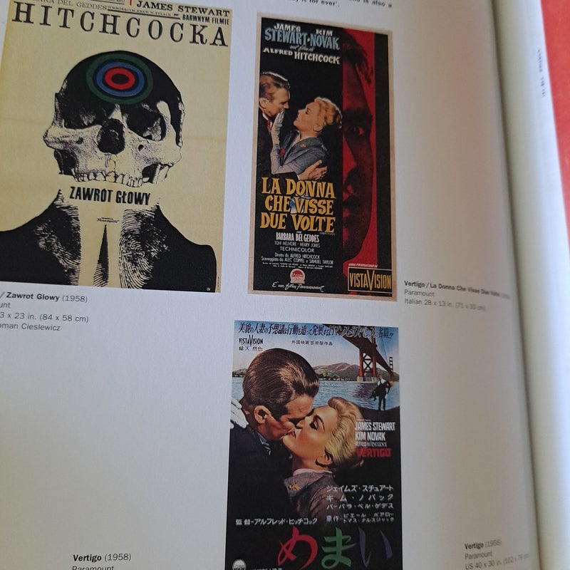 Hitchcock Poster Art hardcover