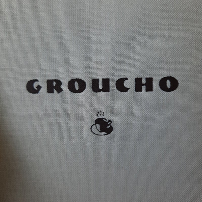 Coffee with Groucho hardcover 