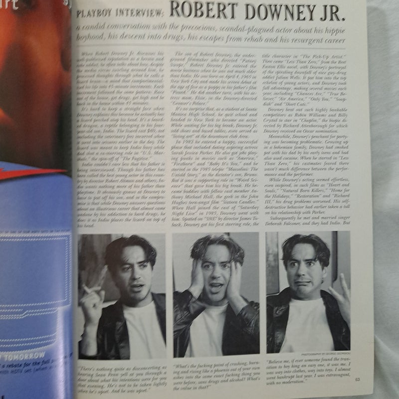 Playboy Magazines lot 2 issues very good