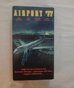 Airport 77 VHS tape with original case