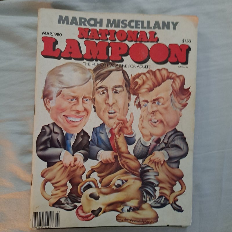 National Lampoon magazines lot 3 issues 1979 and 1980 satire comedy 
