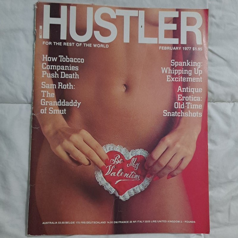 Hustler February 1977 Valentine issue vintage magazine 