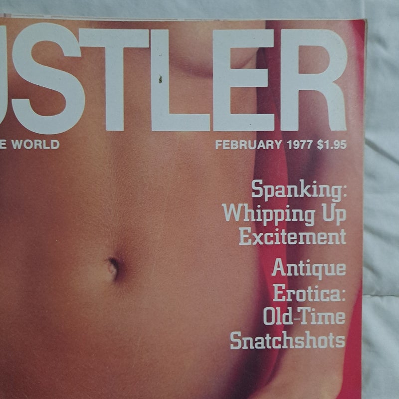 Hustler February 1977 Valentine issue vintage magazine 