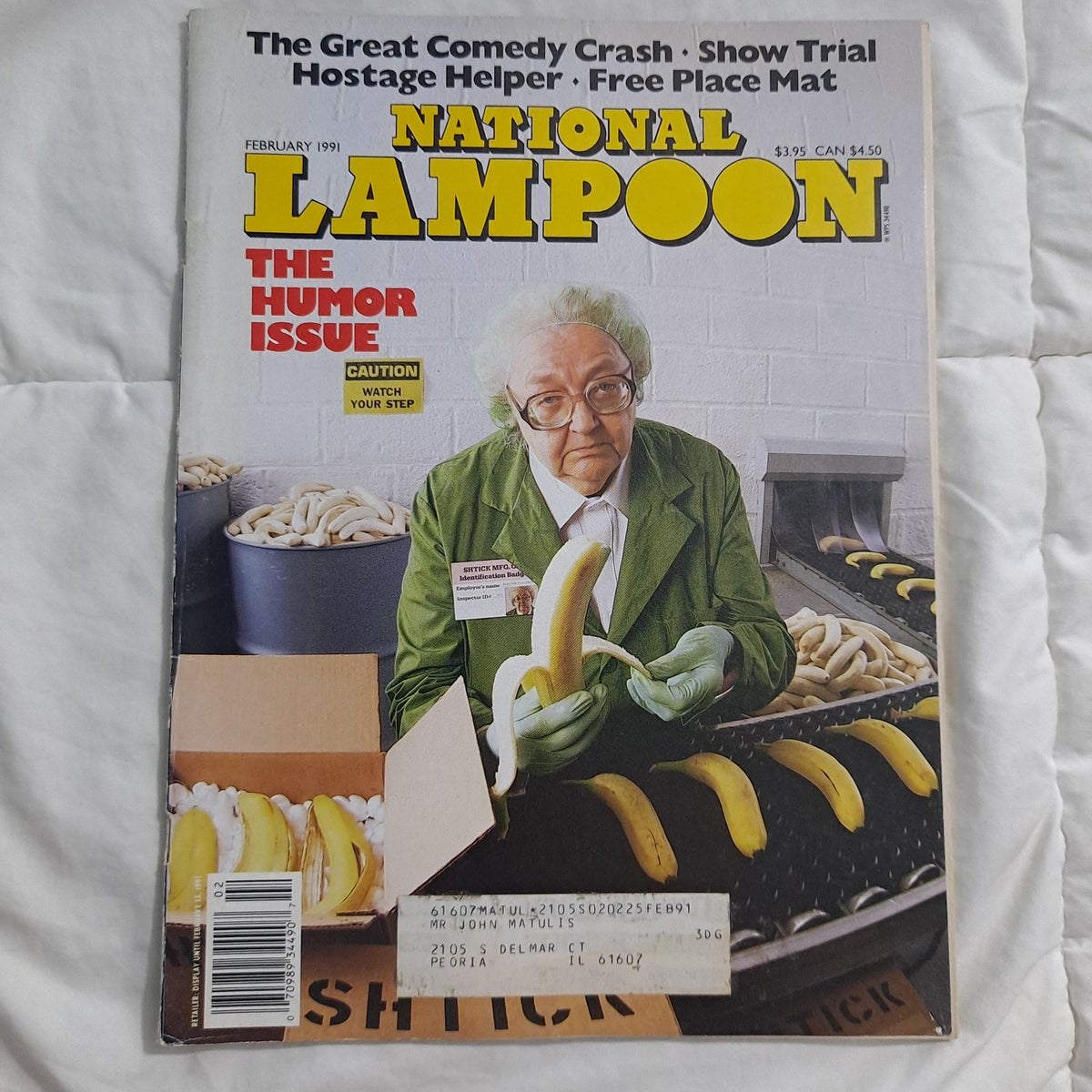 National Lampoon magazine Feb 1901 very good condition vintage satire by  National Lampoon , Paperback | Pangobooks