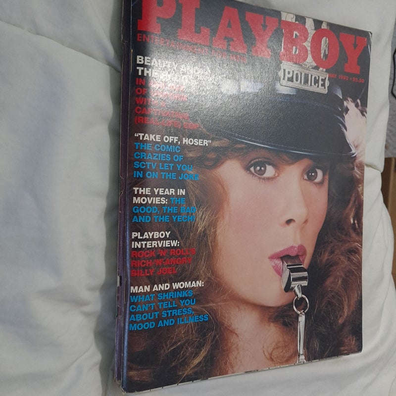 PLAYBOY MAGAZINE MAY 1982 - BEAUTY AND THE BADGE IN AND OUT OF UNIFORM 