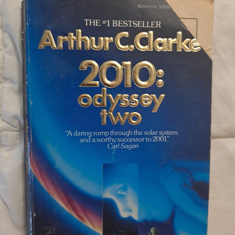 2010 Odyssey Two Arthur C Clarke bestseller science Fiction novel