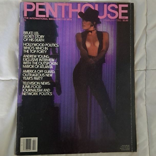 Penthouse Vintage Magazine 1983 adult college fun