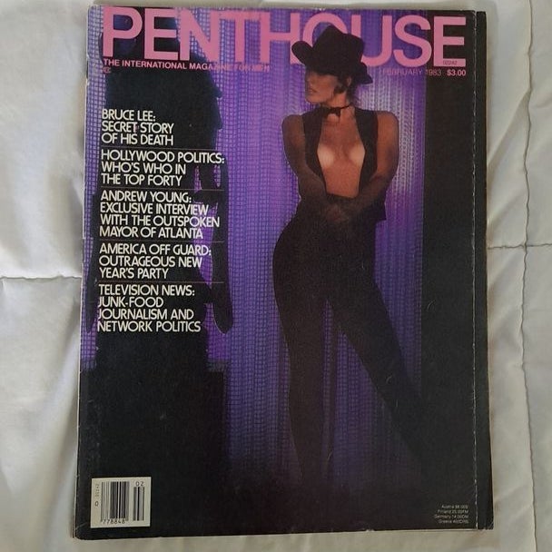 Penthouse Vintage Magazine 1983 adult college fun