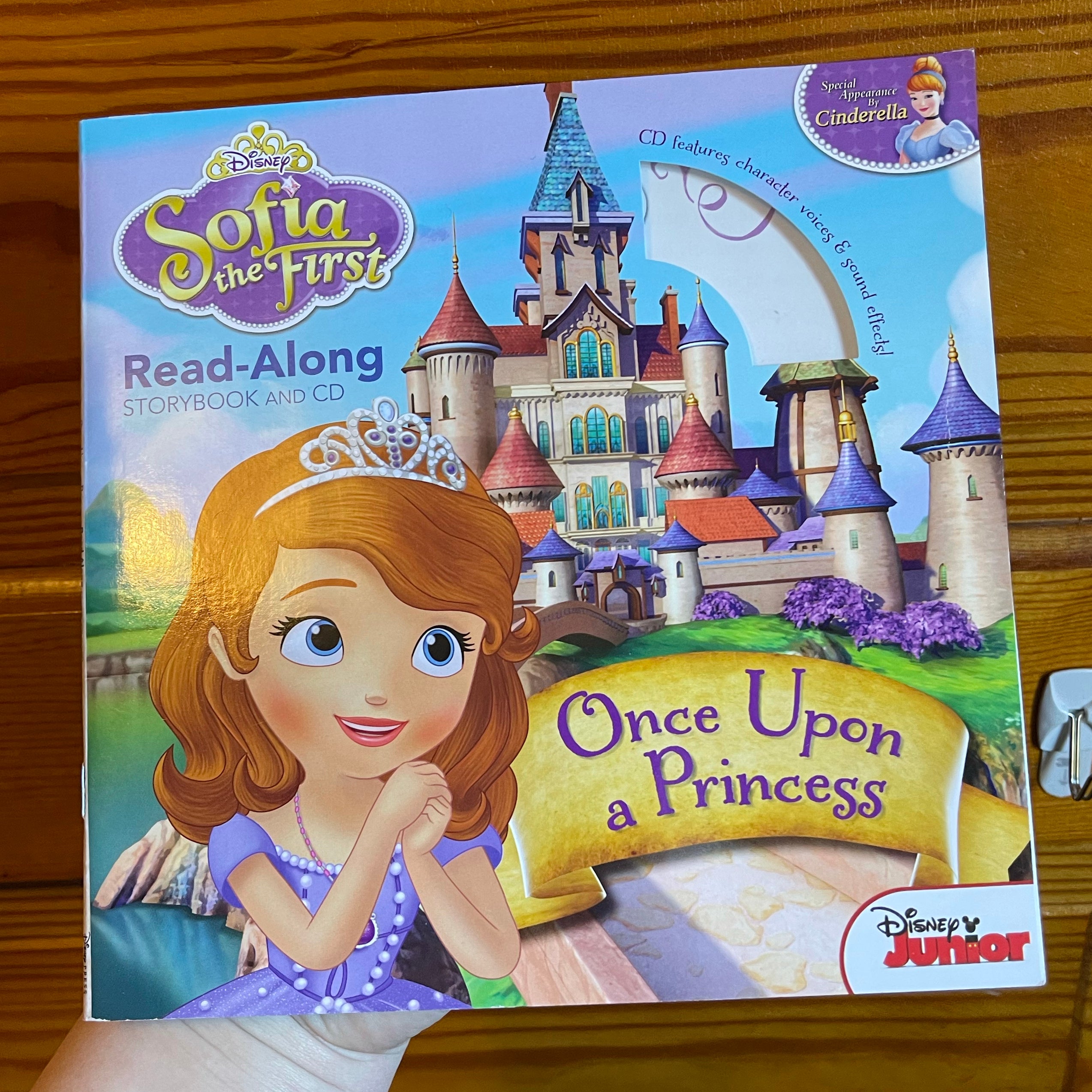 Sofia The First Read-Along Storybook And CD Once Upon A Princess By ...