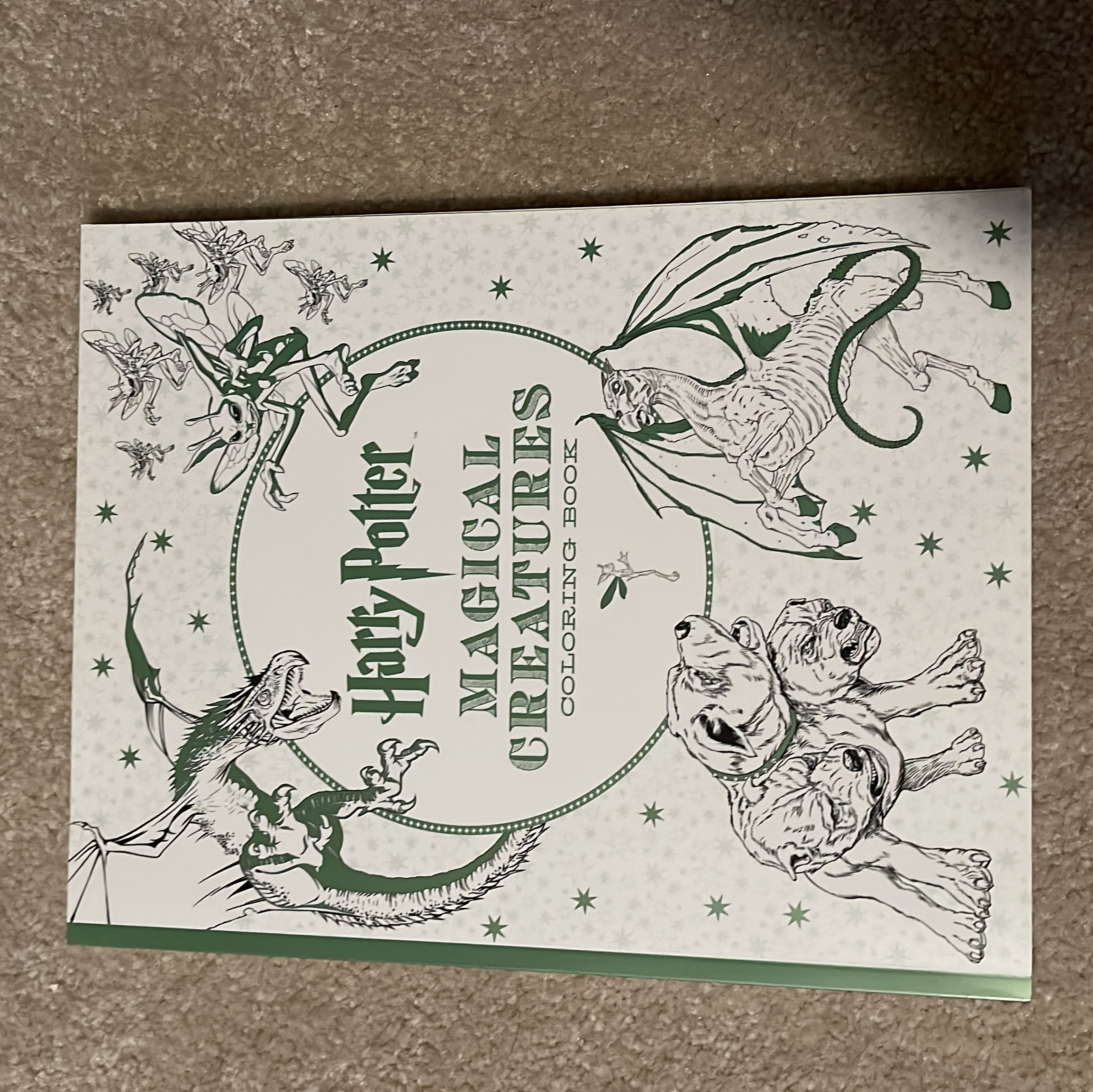 Harry Potter - Magical Creatures Coloring Book