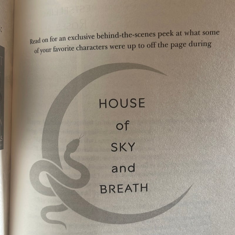 House of Sky and Breath B&N Special Edition