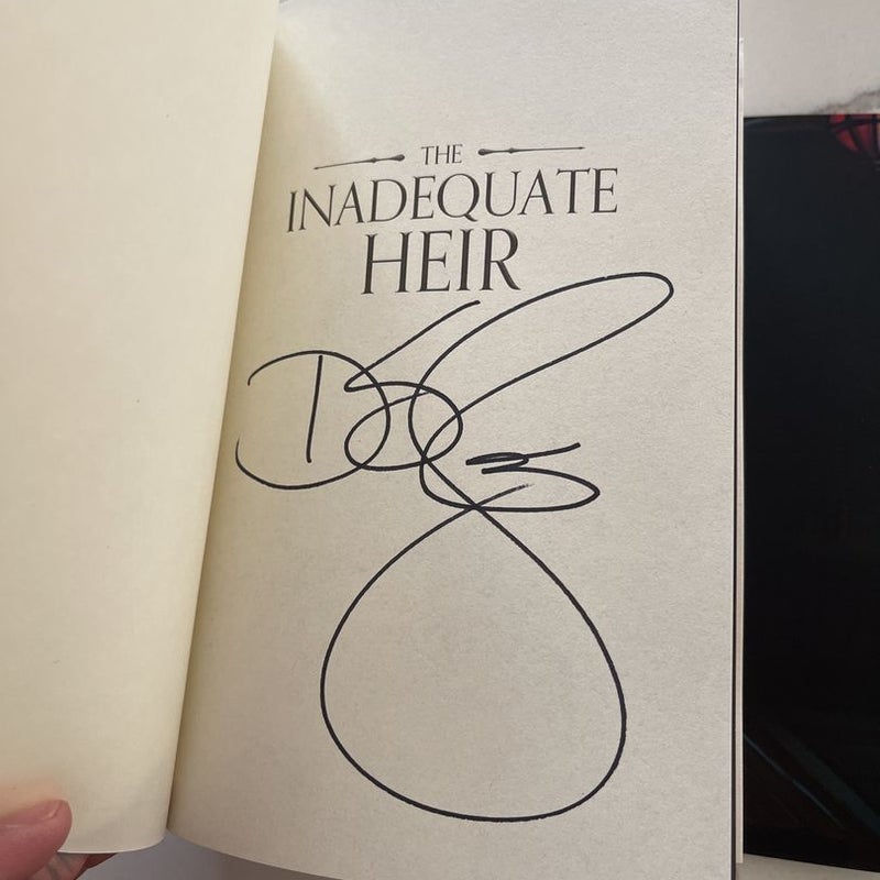 HAND SIGNED FAECRATE EDITION The Inadequate Heir