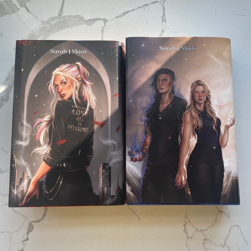 House of Sky and Breath Target Edition + dust jackets 