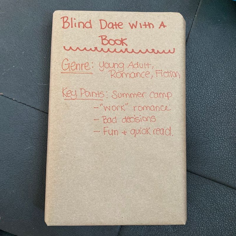 BLIND DATE WITH A BOOK - YOUNG ADULT ROMANCE 