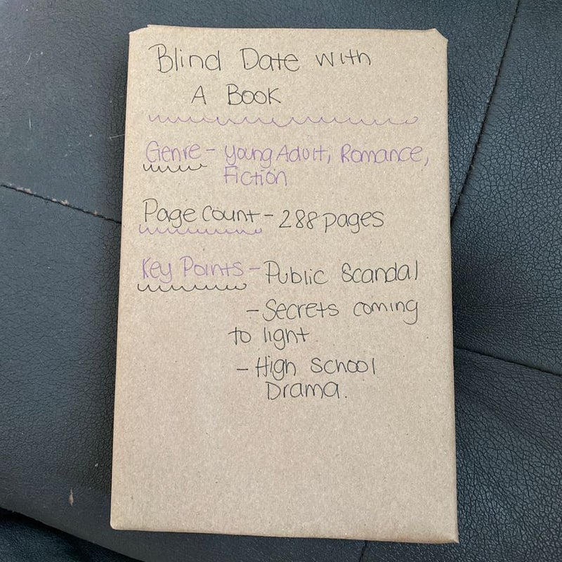 Blind Date With A Book - Young Adult 