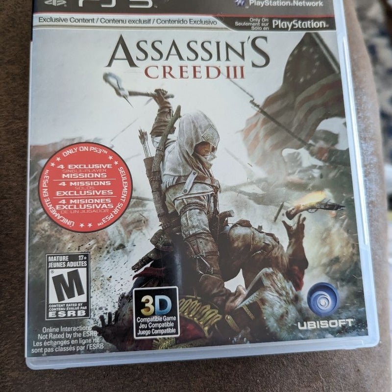 Ps3 Assassin's Creed 1, Video Gaming, Video Games, PlayStation