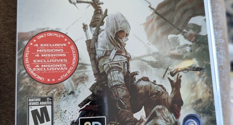 Assassino creed s creed 3 ps3