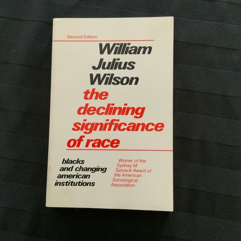 The Declining Significance of Race