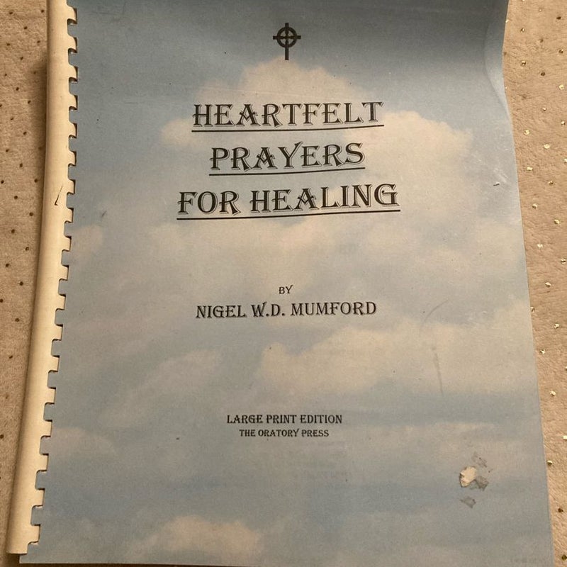 Heartfelt prayers for living large print