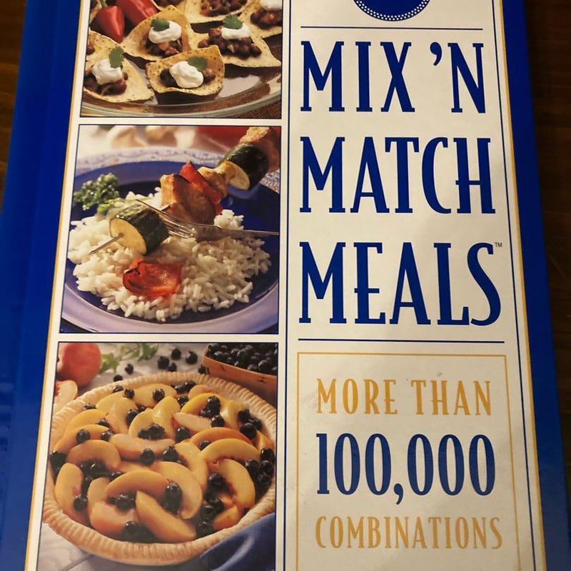 Mix and match meals