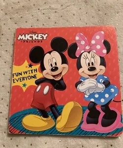 Mickey and friends fun with everyone 