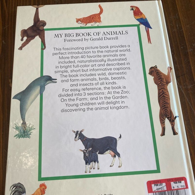 My big book of animals
