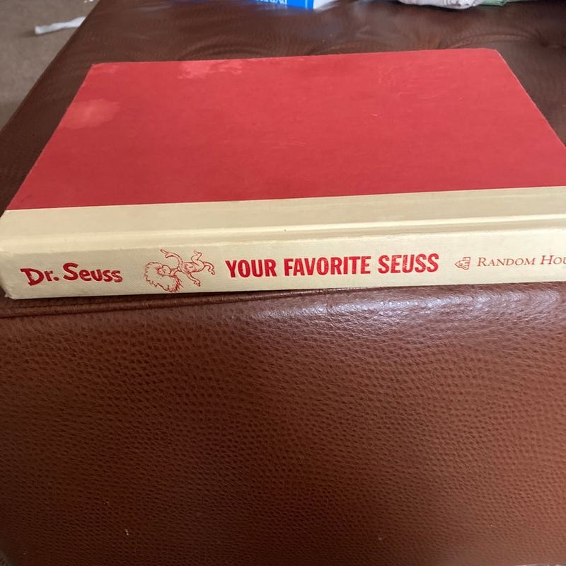 Dr Seuss your favorite Seuss storybook hardcover