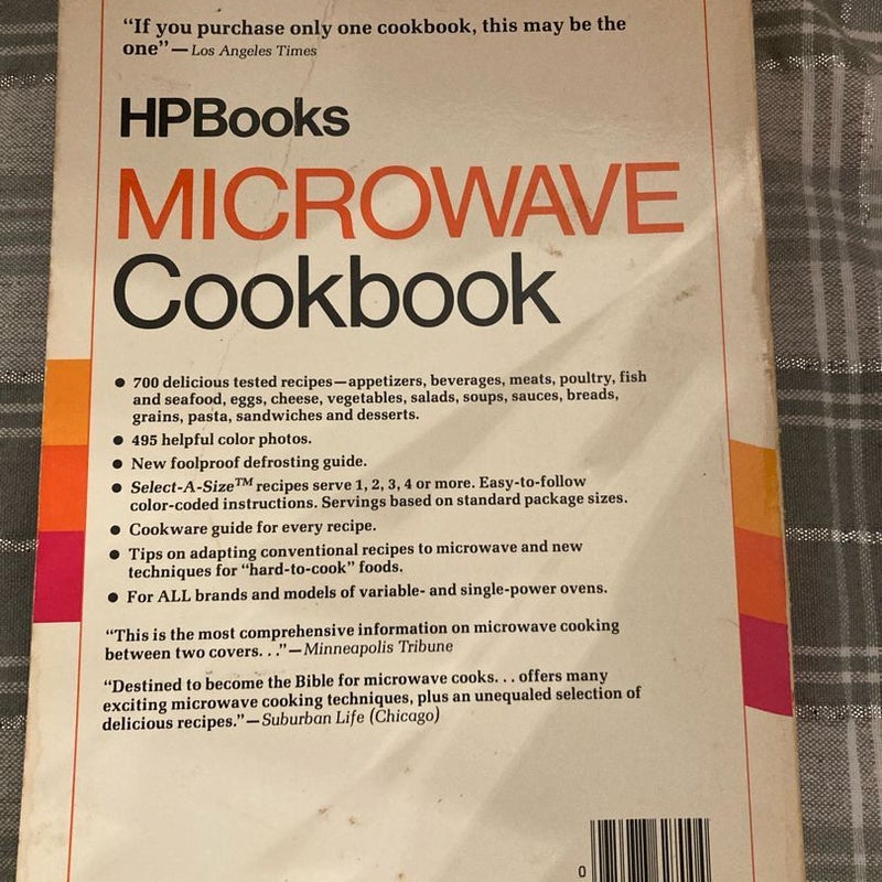 Microwave cookbook