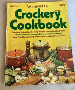 Woman’s day crockery cookbook vintage 