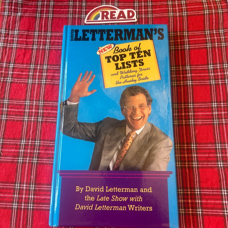 David Letterman's book of Top Ten Lists