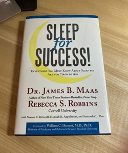 Sleep for Success!