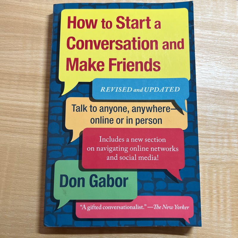 How to Start a Conversation and Make Friends