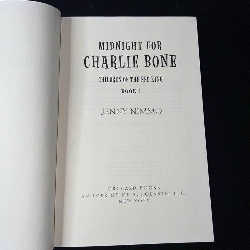 Midnight for Charlie Bone - Hardcover First Edition