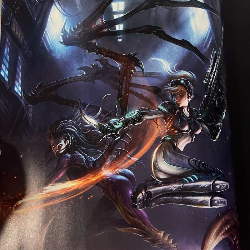 Starcraft 2 Heart of the Swarm Collector's Edition Art Book (2012)