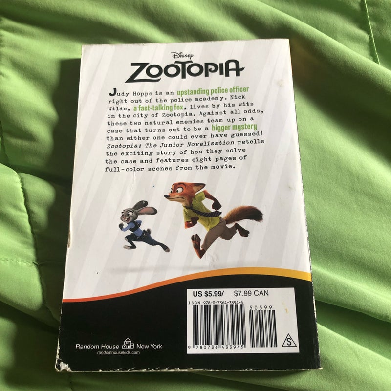 Zootopia Junior Novelization (Disney Zootopia)
