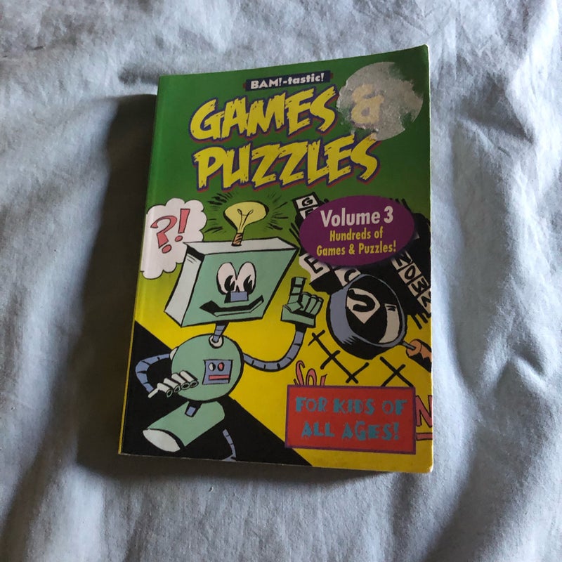 Game Puzzles Volume 3 bam!-tastic!