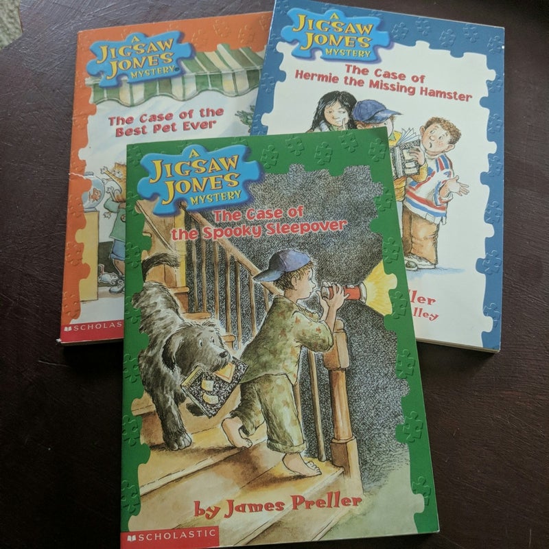 A Jigsaw Jones Mystery 3 book set