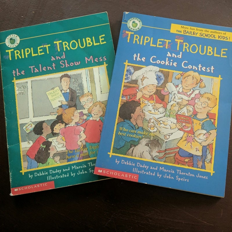 Triplet Trouble 2 book set