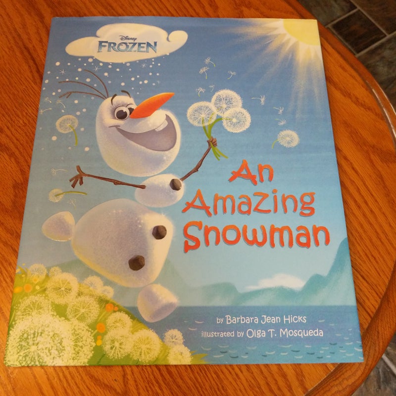 Frozen an Amazing Snowman