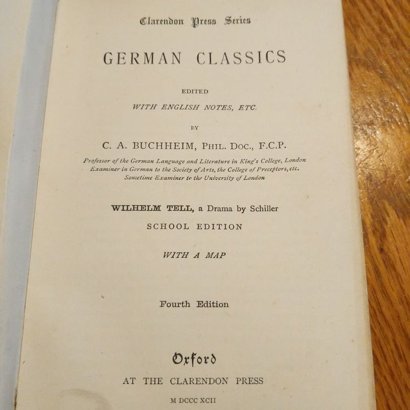 German Classics, Wilhelm Tell